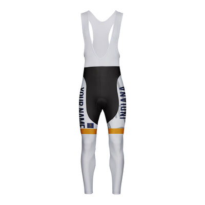 Customized Indiana Unisex Cycling Bib Tights Long Pants