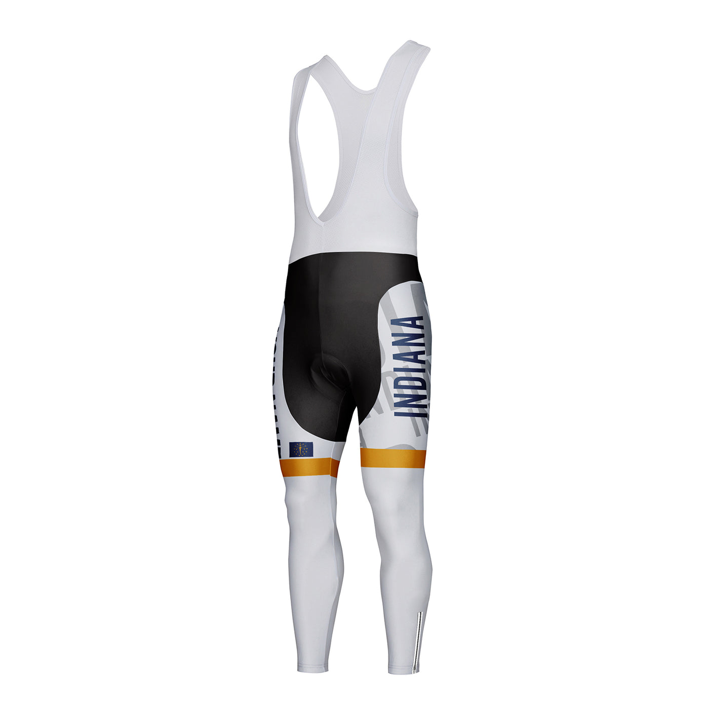 Customized Indiana Unisex Cycling Bib Tights Long Pants