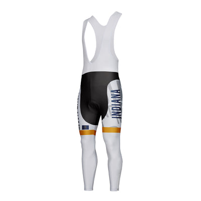 Customized Indiana Unisex Cycling Bib Tights Long Pants