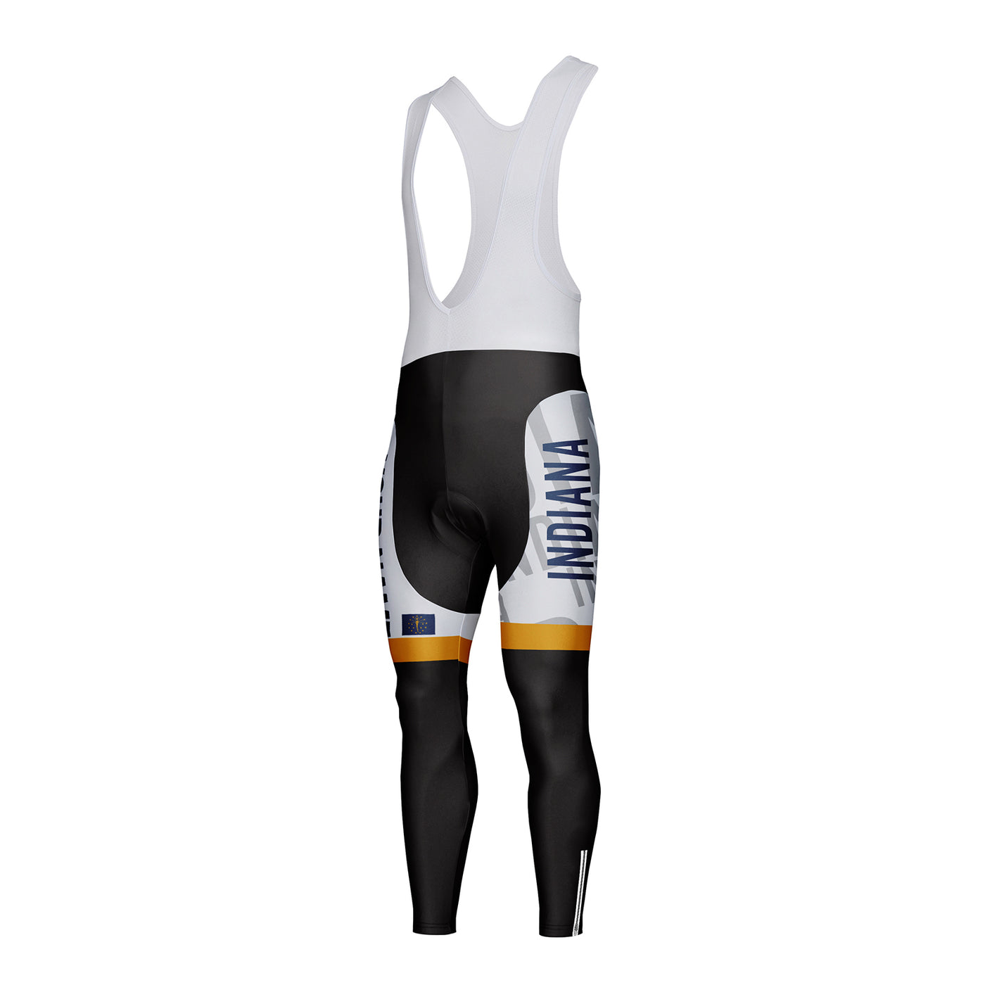 Customized Indiana Unisex Cycling Bib Tights Long Pants