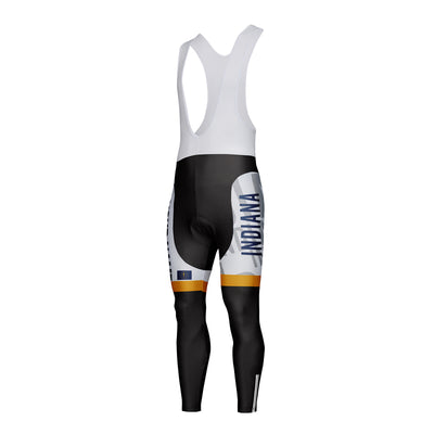 Customized Indiana Unisex Cycling Bib Tights Long Pants