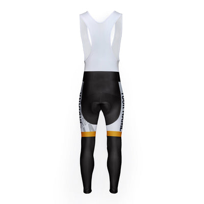 Customized Indiana Unisex Thermal Fleece Cycling Bib Tights Long Pants