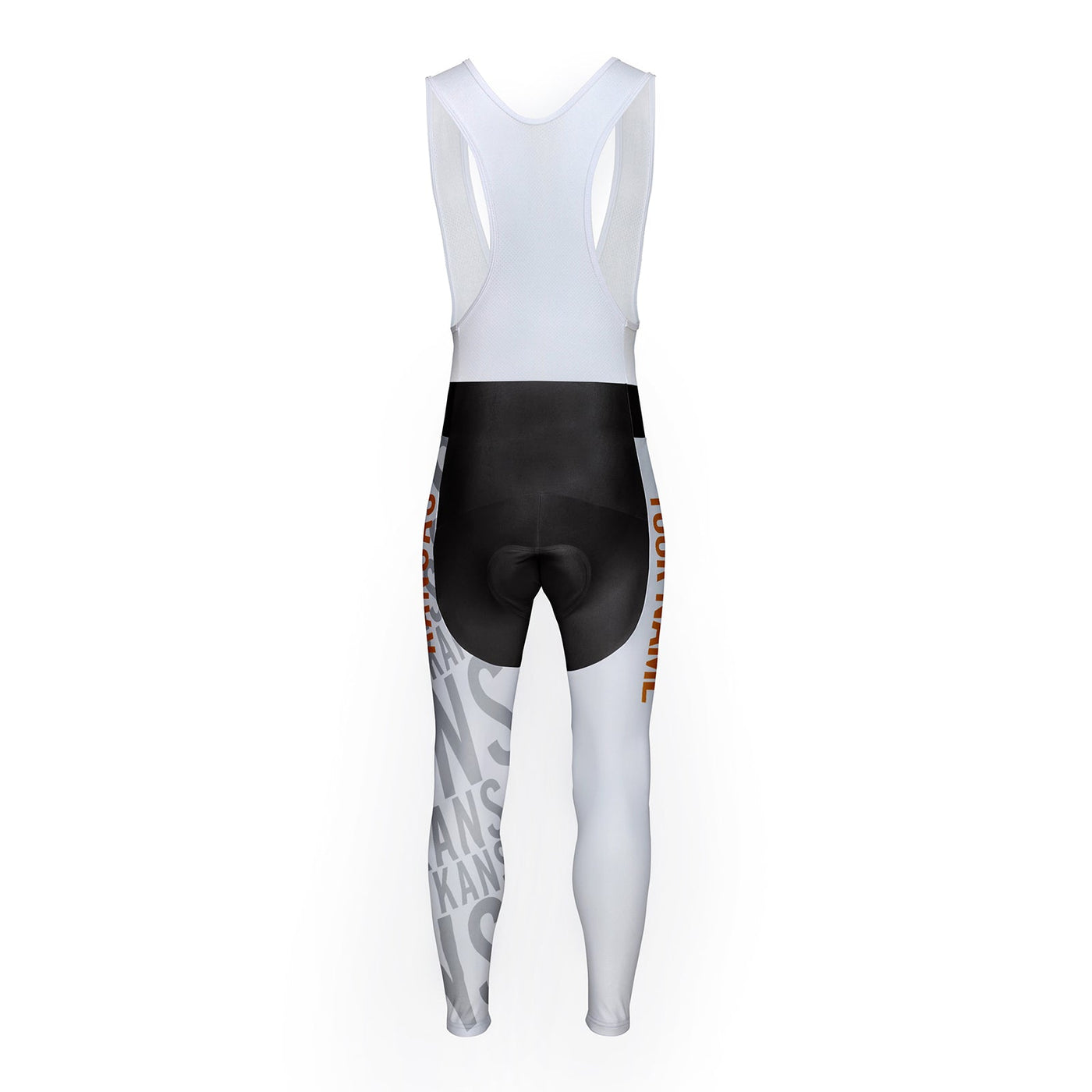 Customized Kansas Unisex Thermal Fleece Cycling Bib Tights Long Pants
