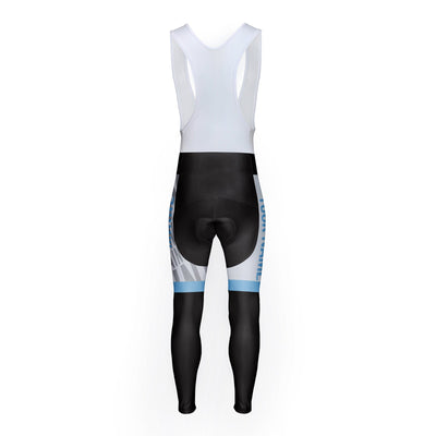 Customized Maine Unisex Thermal Fleece Cycling Bib Tights Long Pants