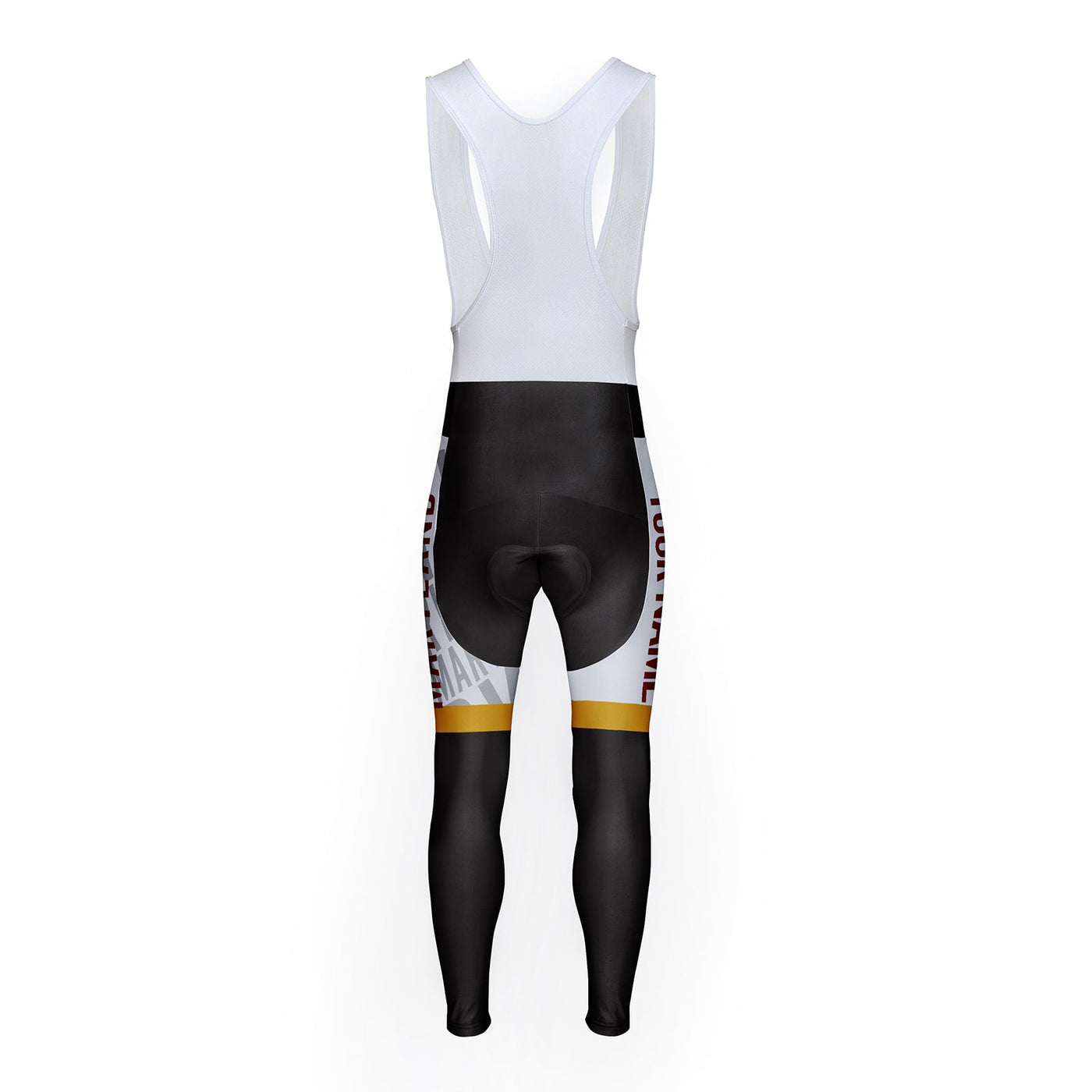 Customized Maryland Unisex Thermal Fleece Cycling Bib Tights Long Pants