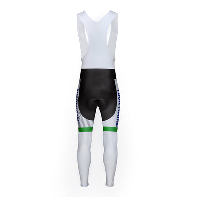 Customized Michigan Unisex Thermal Fleece Cycling Bib Tights Long Pants