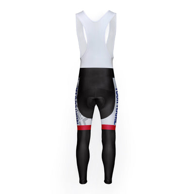 Customized Minnesota Unisex Thermal Fleece Cycling Bib Tights Long Pants