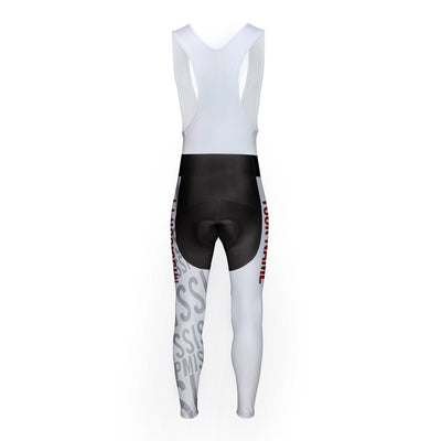 Customized Mississippi Unisex Thermal Fleece Cycling Bib Tights Long Pants