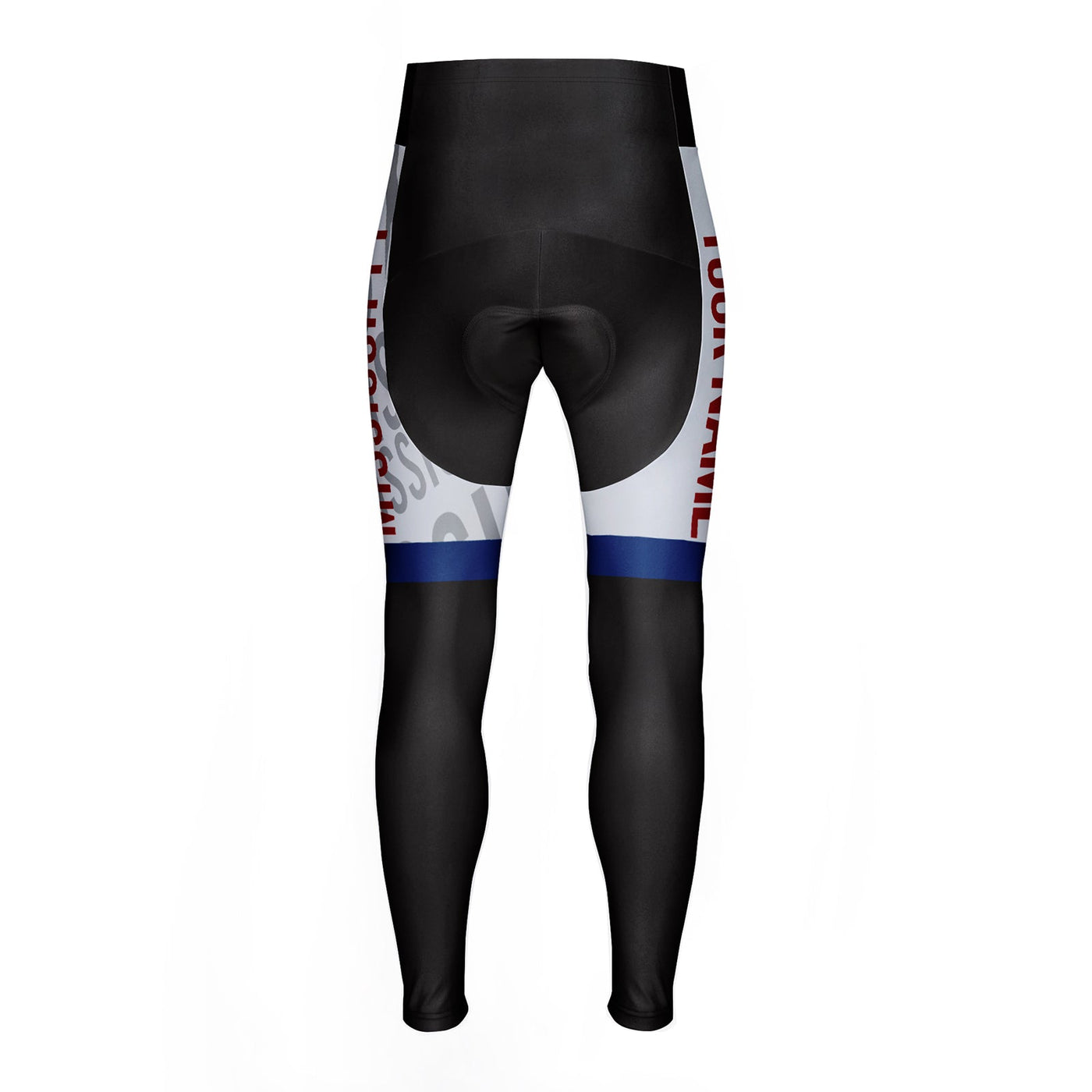 Customized Mississippi Unisex Thermal Fleece Cycling Tights Long Pants