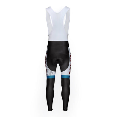 Customized Missouri Unisex Thermal Fleece Cycling Bib Tights Long Pants