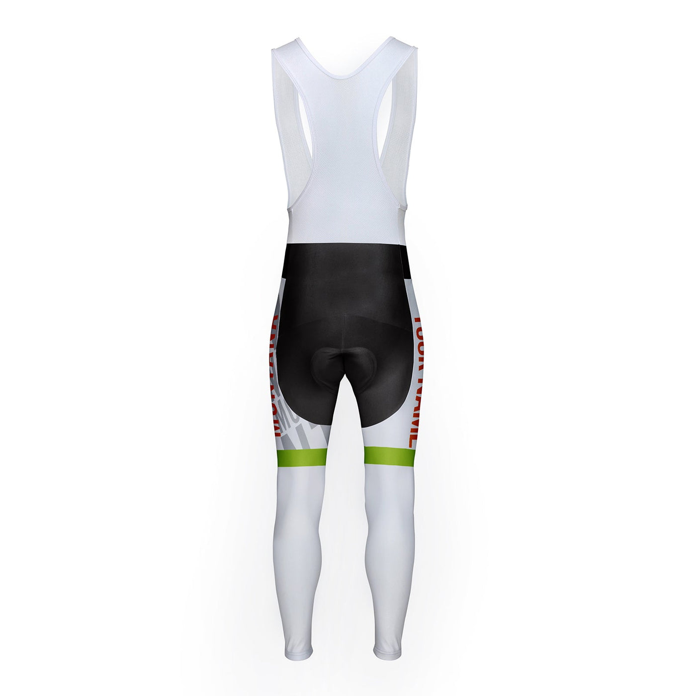 Customized Montana Unisex Thermal Fleece Cycling Bib Tights Long Pants