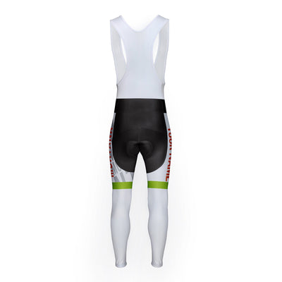 Customized Montana Unisex Thermal Fleece Cycling Bib Tights Long Pants