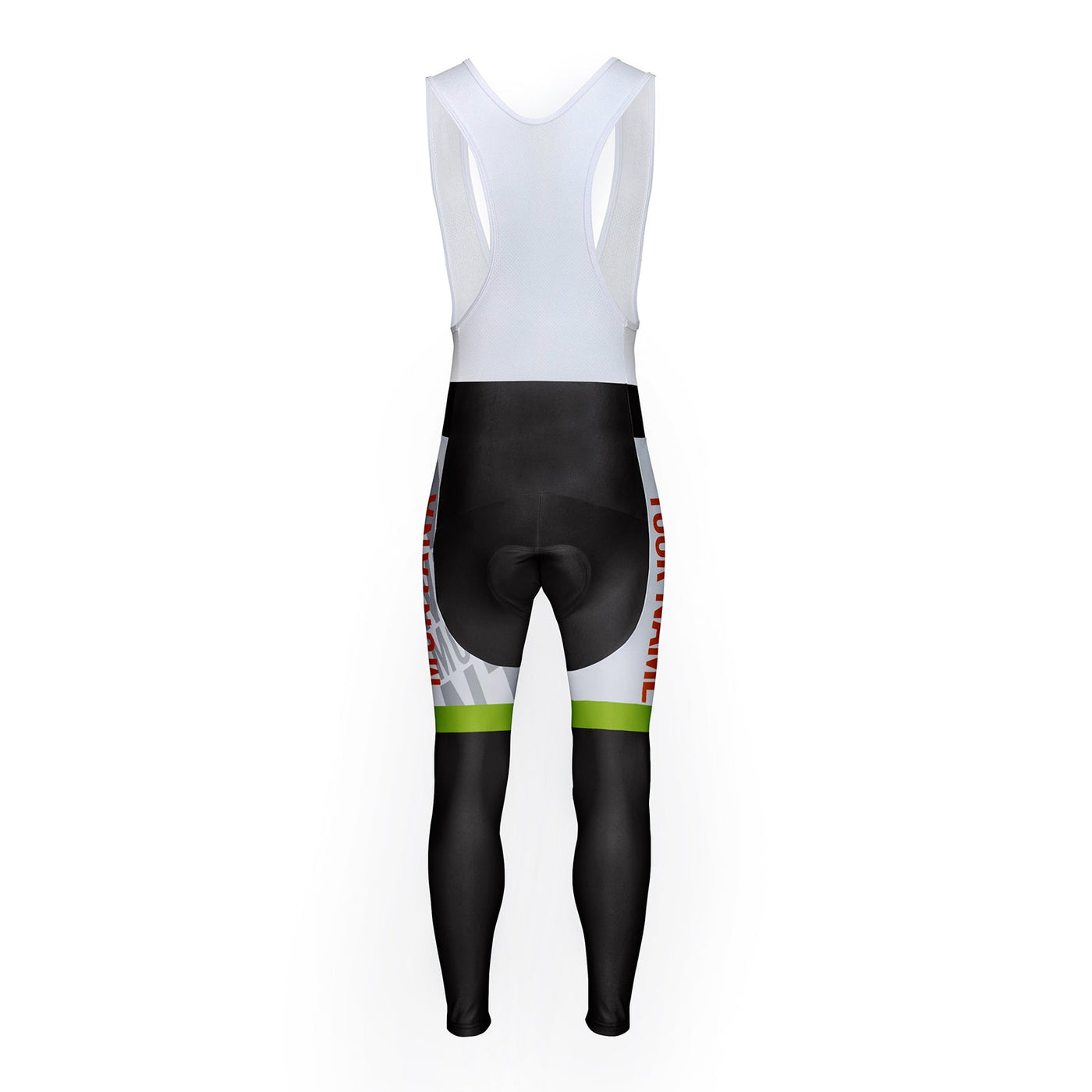 Customized Montana Unisex Thermal Fleece Cycling Bib Tights Long Pants