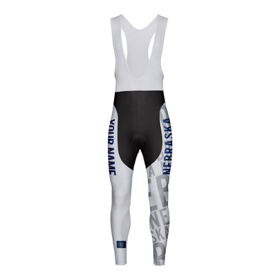 Customized Nebraska Unisex Cycling Bib Tights Long Pants
