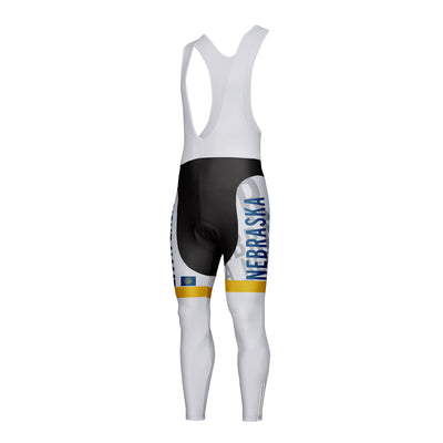 Customized Nebraska Unisex Cycling Bib Tights Long Pants