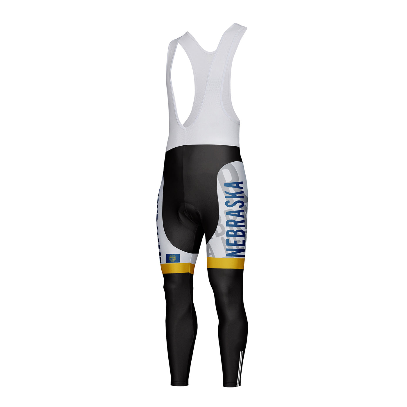Customized Nebraska Unisex Cycling Bib Tights Long Pants
