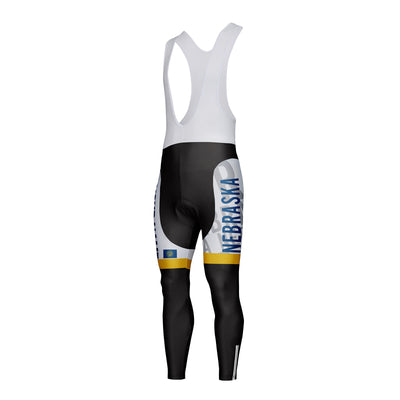 Customized Nebraska Unisex Cycling Bib Tights Long Pants