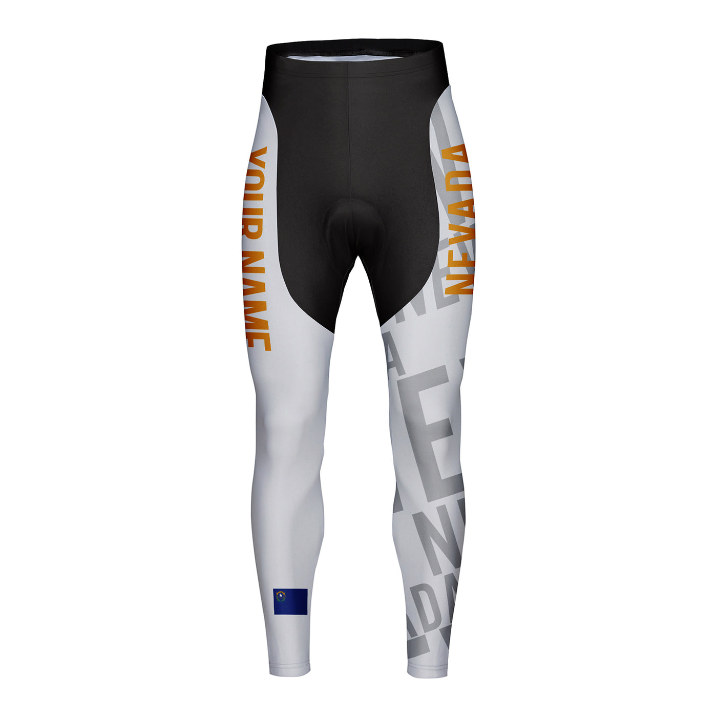 Customized Nevada Unisex Cycling Tights Long Pants