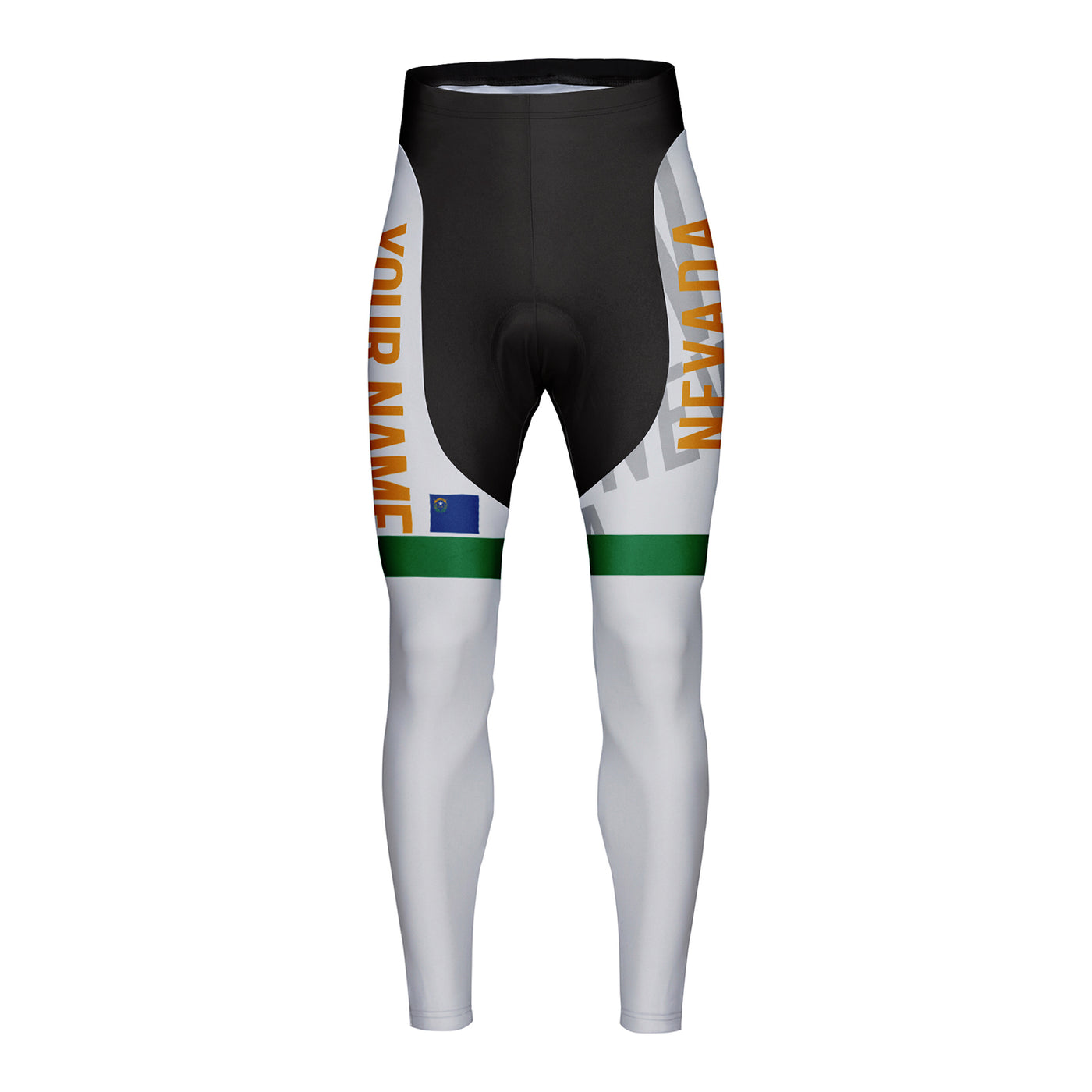 Customized Nevada Unisex Cycling Tights Long Pants