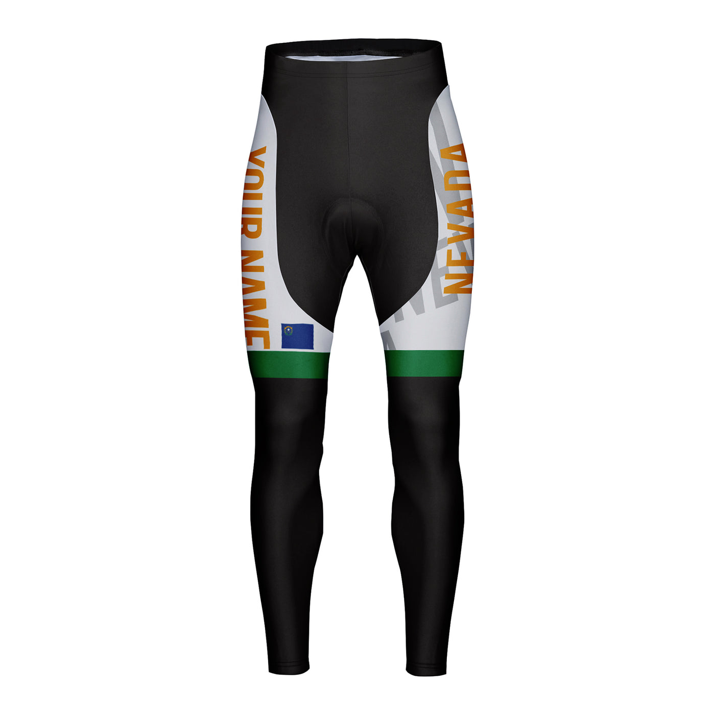 Customized Nevada Unisex Cycling Tights Long Pants