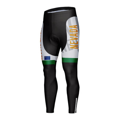 Customized Nevada Unisex Cycling Tights Long Pants
