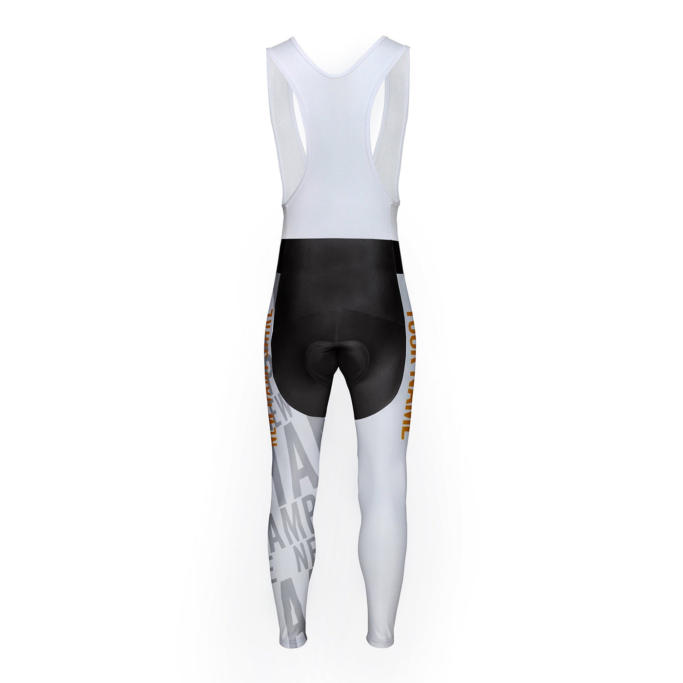 Customized New Hampshire Unisex Thermal Fleece Cycling Bib Tights Long Pants