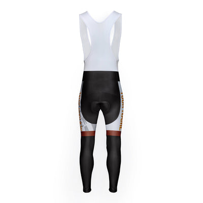 Customized New Hampshire Unisex Thermal Fleece Cycling Bib Tights Long Pants