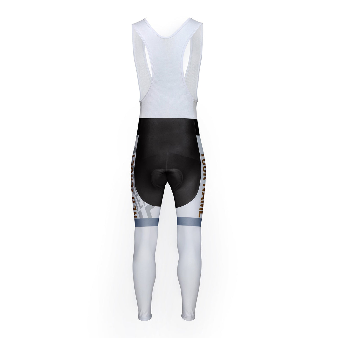 Customized New Jersey Unisex Thermal Fleece Cycling Bib Tights Long Pants