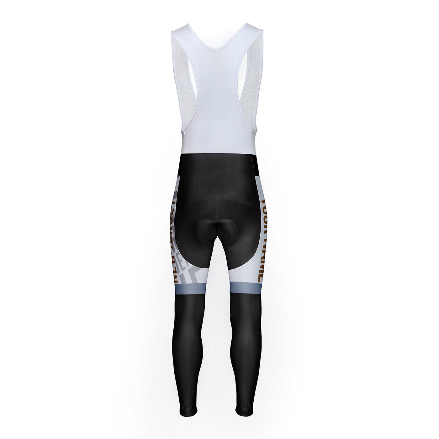 Customized New Jersey Unisex Thermal Fleece Cycling Bib Tights Long Pants