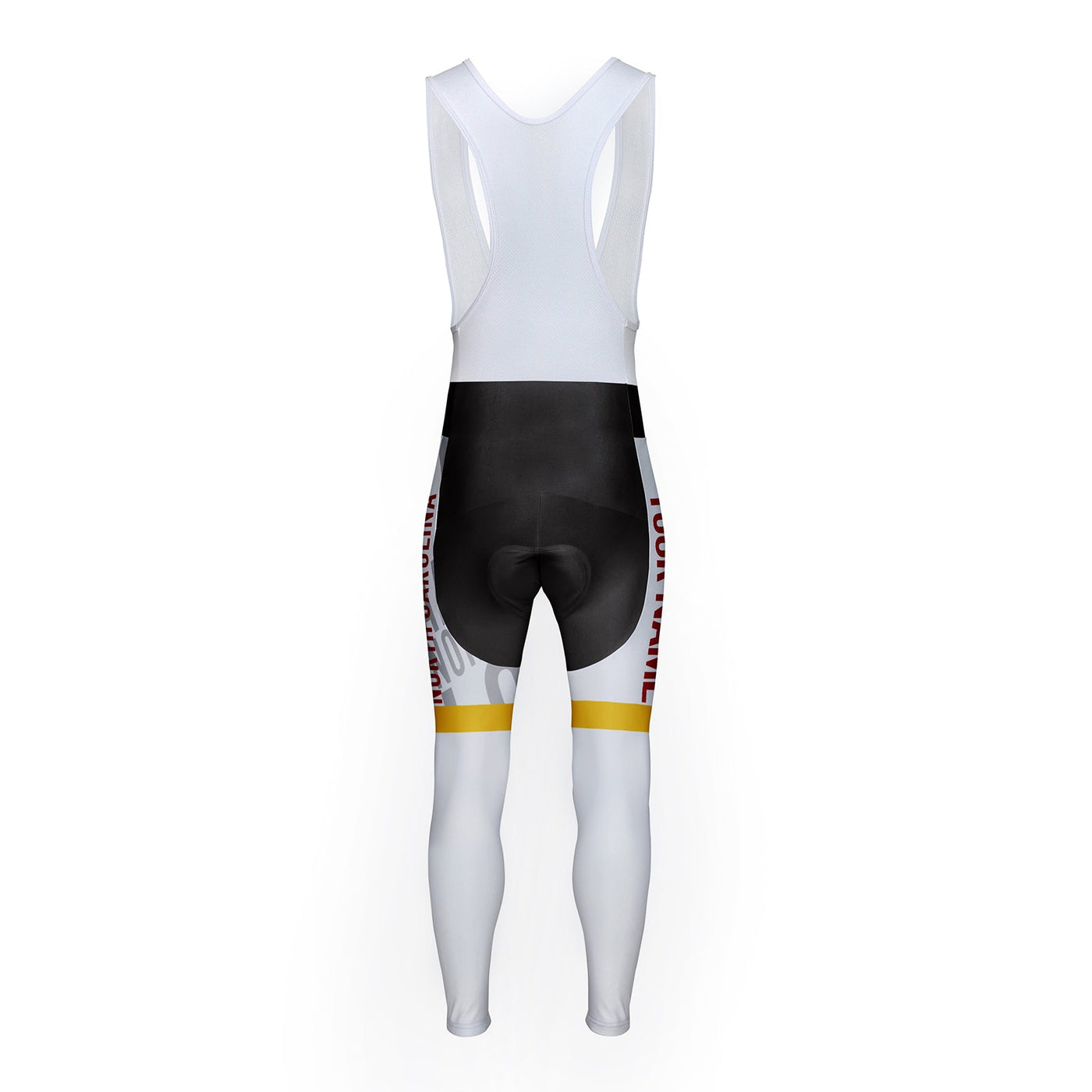 Customized North Carolina Unisex Thermal Fleece Cycling Bib Tights Long Pants