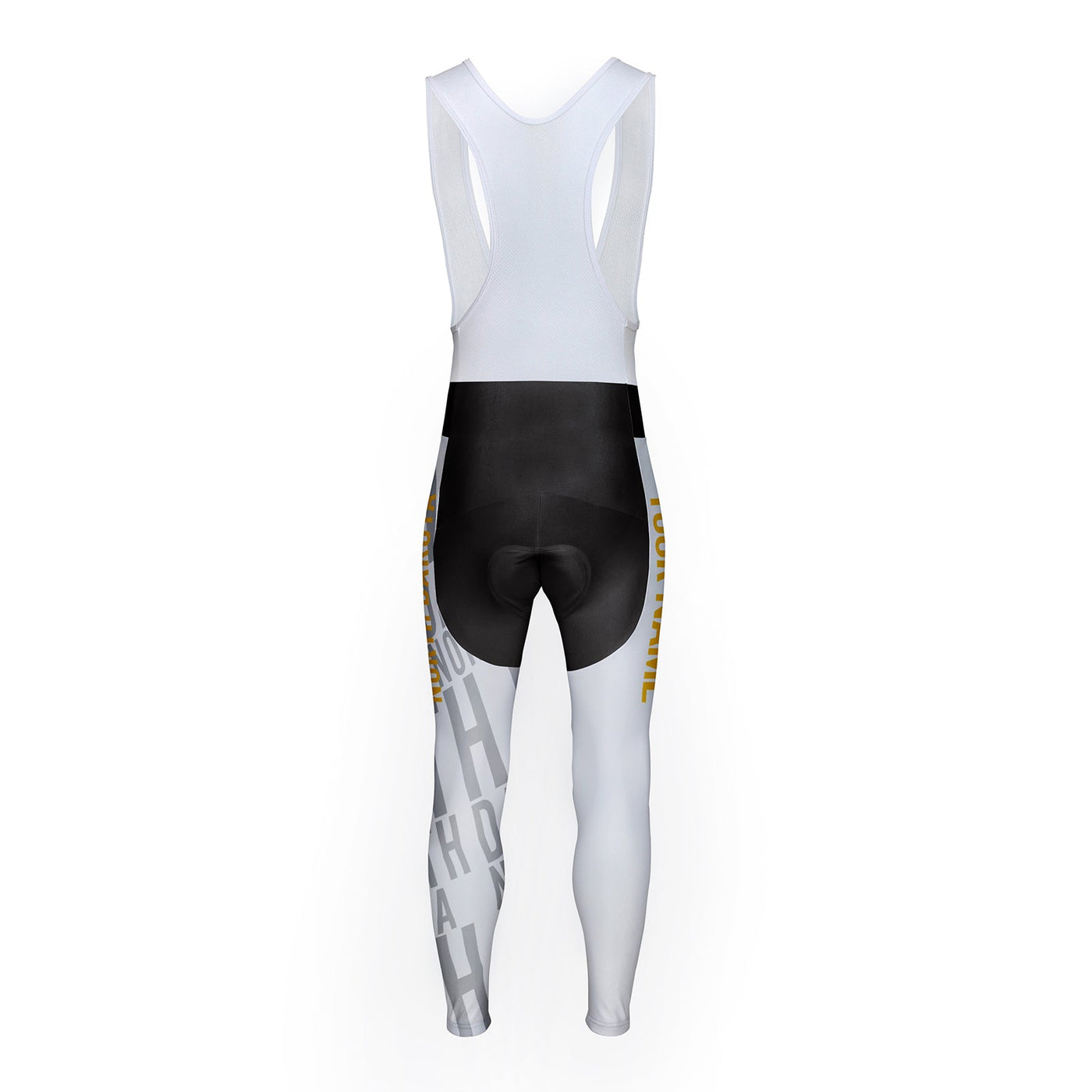 Customized North Dakota Unisex Thermal Fleece Cycling Bib Tights Long Pants