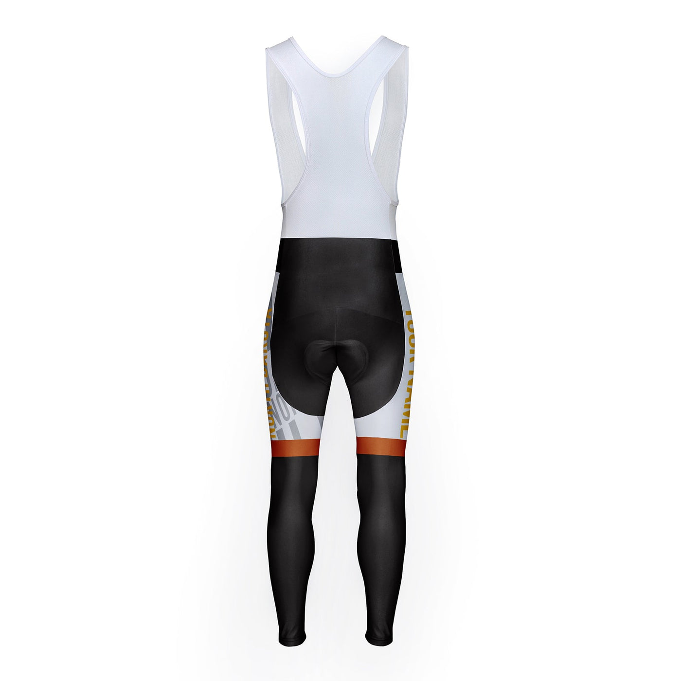 Customized North Dakota Unisex Thermal Fleece Cycling Bib Tights Long Pants