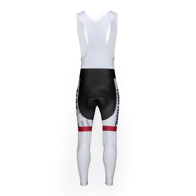 Customized Ohio Unisex Thermal Fleece Cycling Bib Tights Long Pants