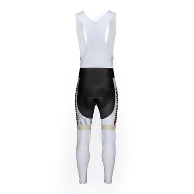 Customized Oklahoma Unisex Thermal Fleece Cycling Bib Tights Long Pants