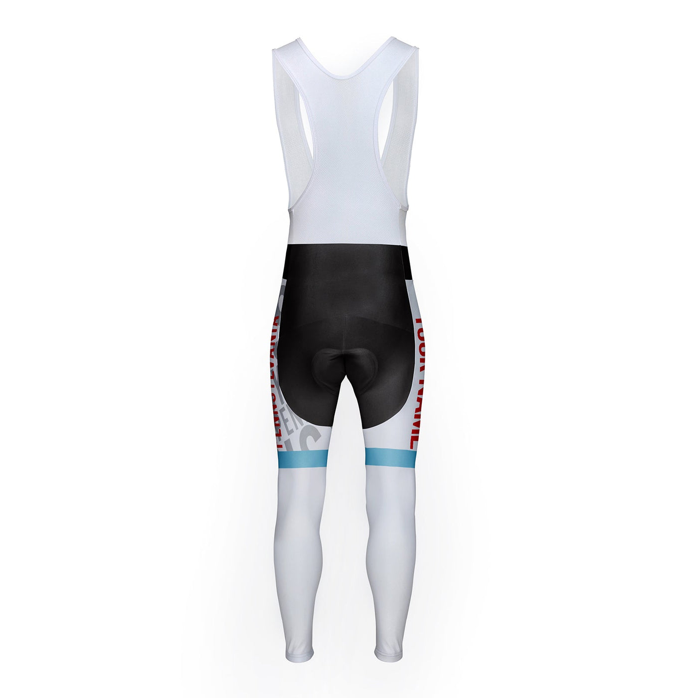 Customized Pennsylvania Unisex Thermal Fleece Cycling Bib Tights Long Pants
