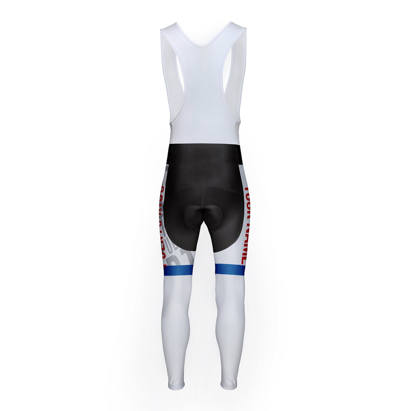 Customized Puerto Rico Unisex Thermal Fleece Cycling Bib Tights Long Pants