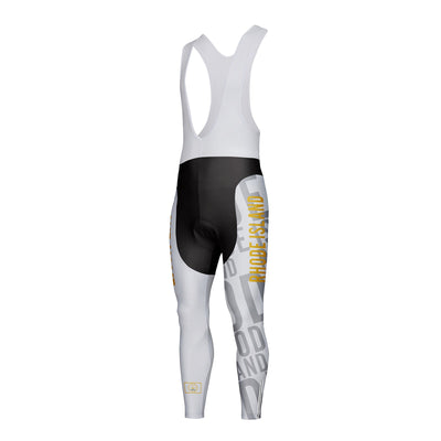Customized Rhode Island Unisex Thermal Fleece Cycling Bib Tights Long Pants