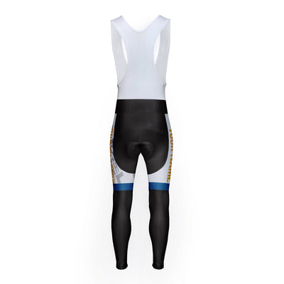 Customized Rhode Island Unisex Thermal Fleece Cycling Bib Tights Long Pants