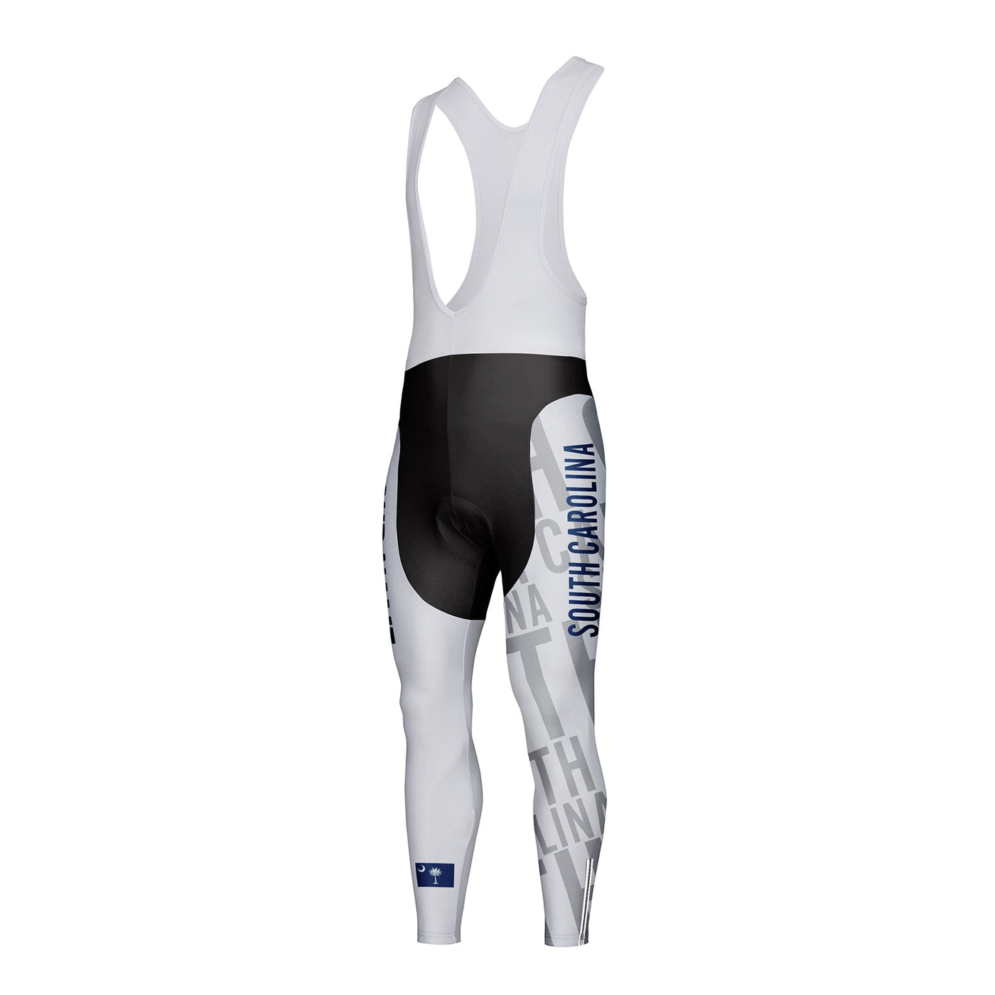 Customized South Carolina Unisex Thermal Fleece Cycling Bib Tights Long Pants