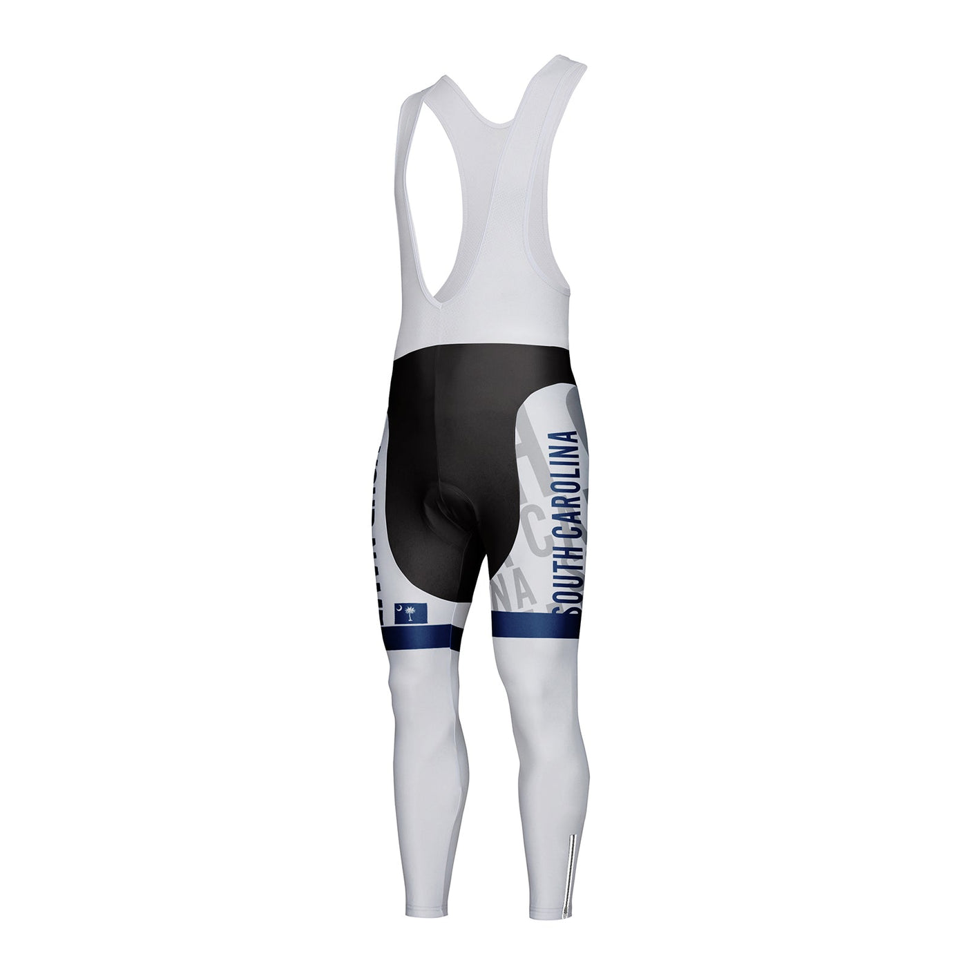 Customized South Carolina Unisex Thermal Fleece Cycling Bib Tights Long Pants
