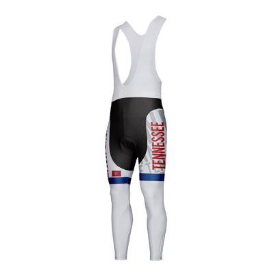 Customized Tennessee Unisex Thermal Fleece Cycling Bib Tights Long Pants