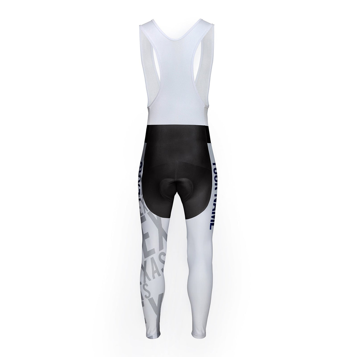 Customized Texas Unisex Thermal Fleece Cycling Bib Tights Long Pants