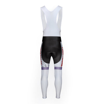 Customized Vermont Unisex Cycling Bib Tights Long Pants