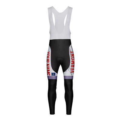 Customized Vermont Unisex Cycling Bib Tights Long Pants