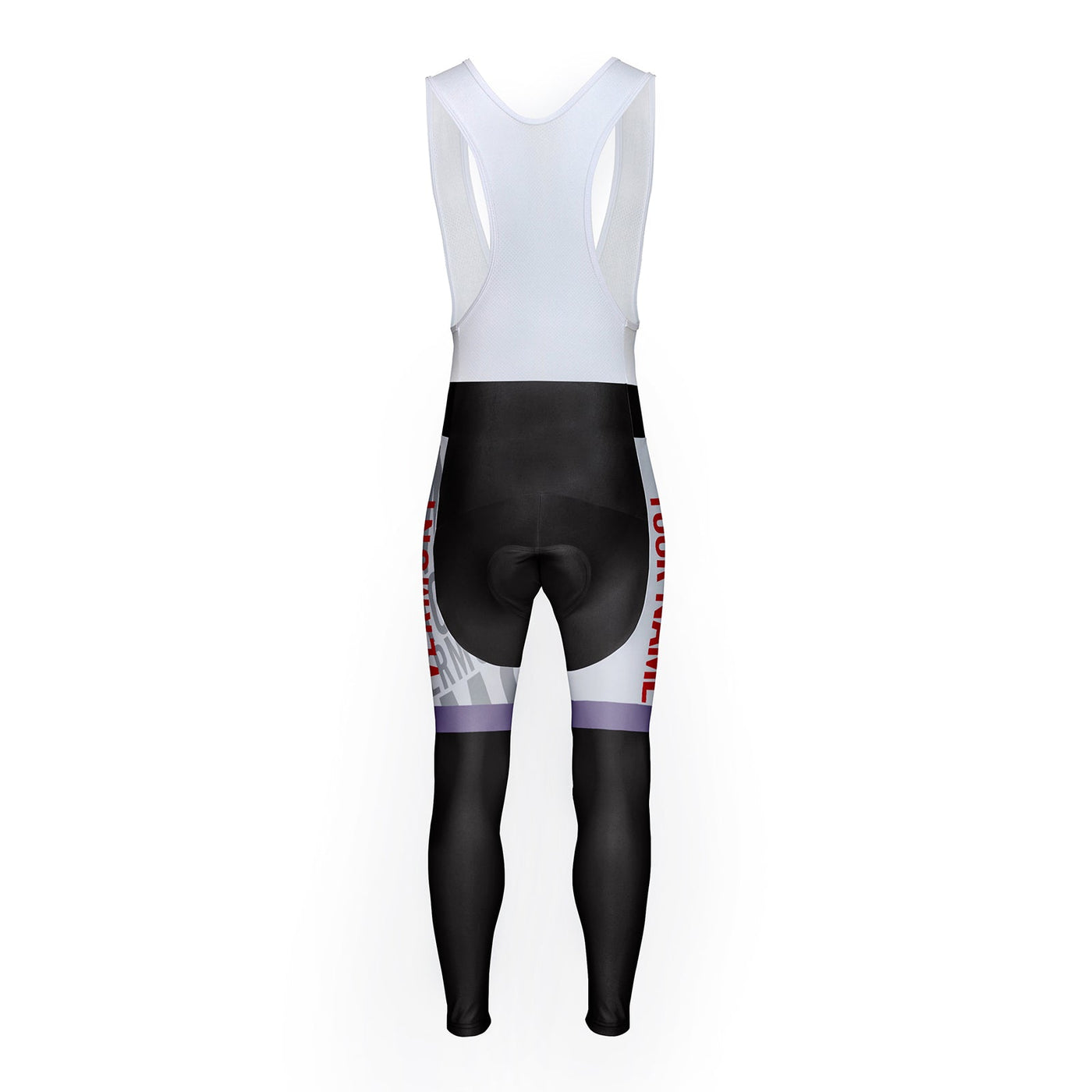 Customized Vermont Unisex Thermal Fleece Cycling Bib Tights Long Pants