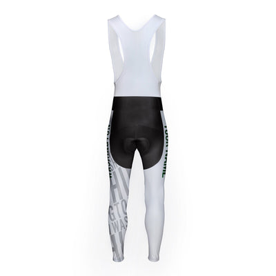 Customized Washington Unisex Thermal Fleece Cycling Bib Tights Long Pants