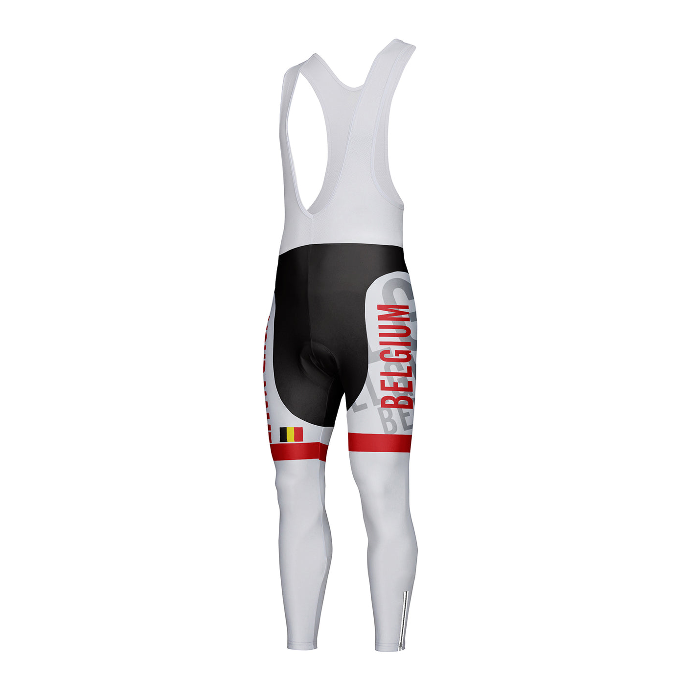 Customized Belgium Unisex Cycling Bib Tights Long Pants