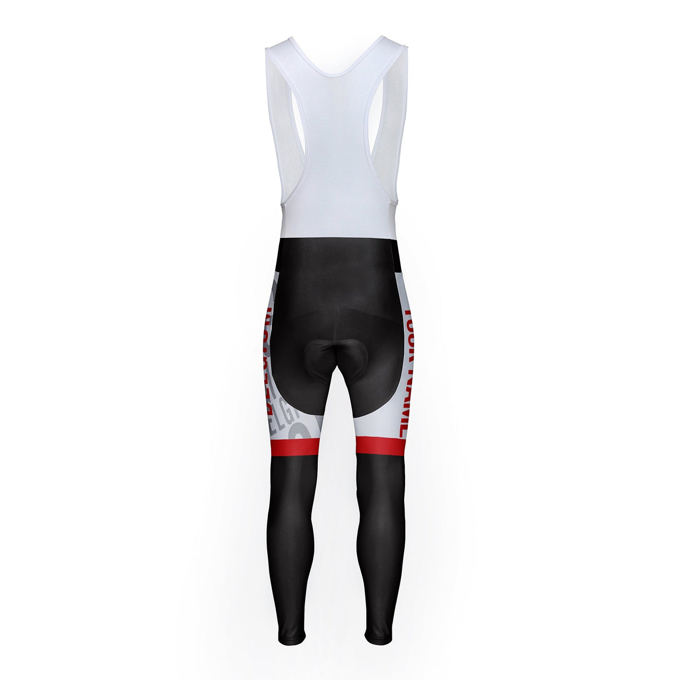 Customized Belgium Unisex Thermal Fleece Cycling Bib Tights Long Pants