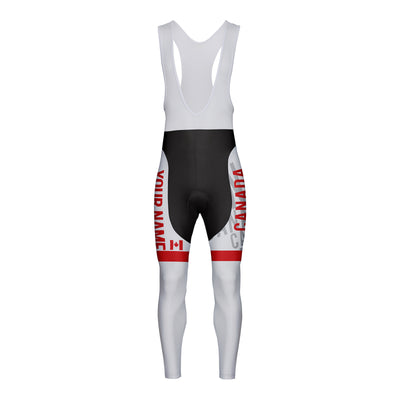 Customized Canada Unisex Cycling Bib Tights Long Pants