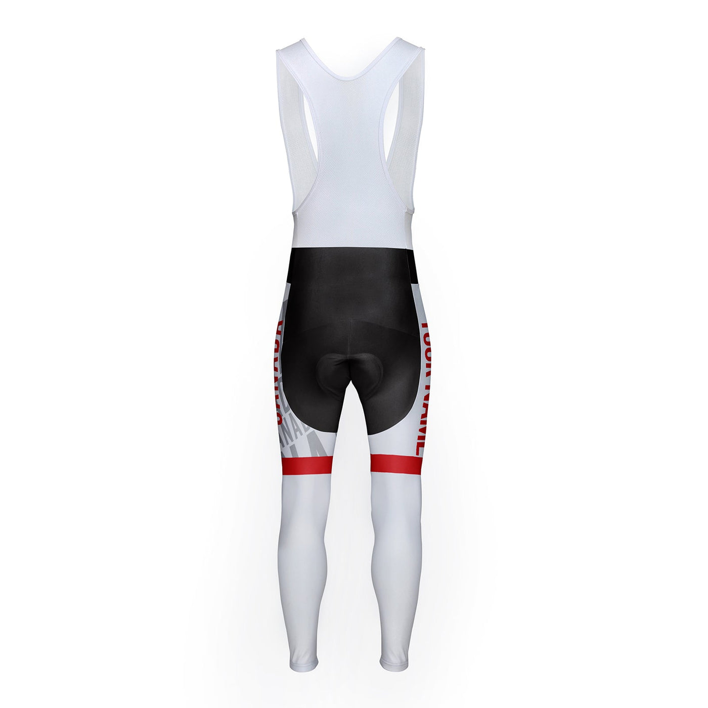 Customized Canada Unisex Thermal Fleece Cycling Bib Tights Long Pants